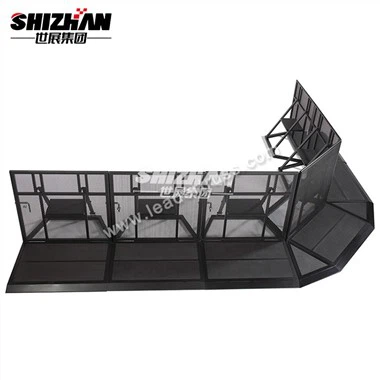 Rhwystr Rheoli Tyrfa Alwminiwm