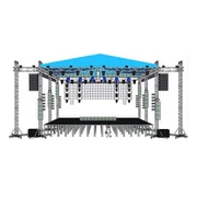 Goleuadau Cam Cyngerdd Awyr Agored Alwminiwm System To Truss